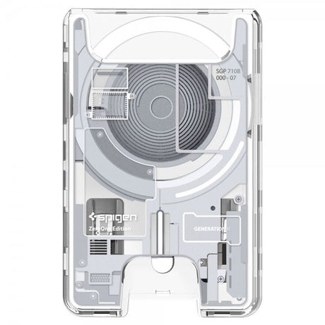 Spigen MagSafe Kortholder Ultra Hybrid Zero One MagFit Hvit