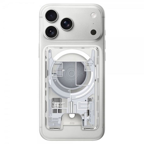 Spigen MagSafe Kortholder Ultra Hybrid Zero One MagFit Hvit