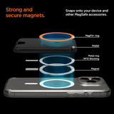 Spigen MagSafe Kortholder Valentinus 3 Cards Holder MagFit+ Svart