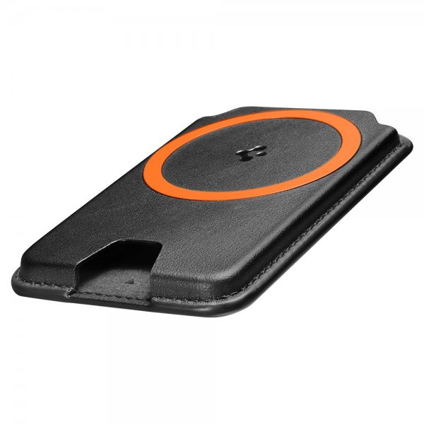 Spigen MagSafe Kortholder Valentinus 3 Cards Holder MagFit+ Svart