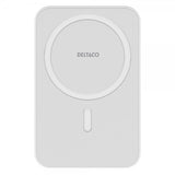 Deltaco MagSafe Powerbank 5000 mAh 20W Hvit