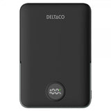 Deltaco MagSafe Powerbank med Stativ 5000 mAh 20W Svart