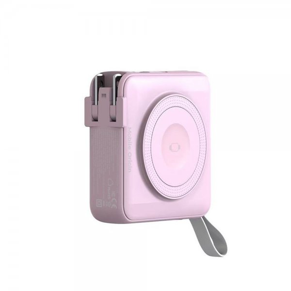 Mobile Origin Powerbank Travel Lightning/USB-C MagSafe/Watch Rosa