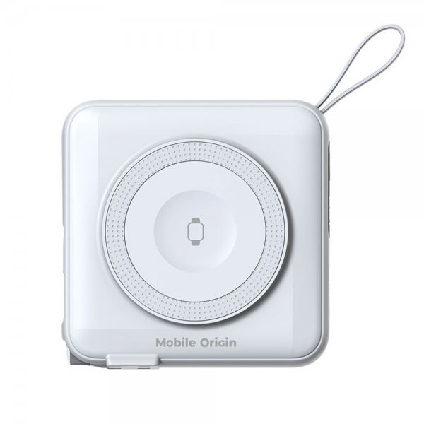 Mobile Origin Powerbank Travel Lightning/USB-C MagSafe/Watch Hvit