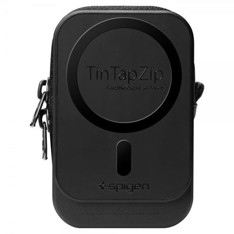 Spigen MagSafe Veske Portable Organizer Pouch Tintap Zip MagFit Svart