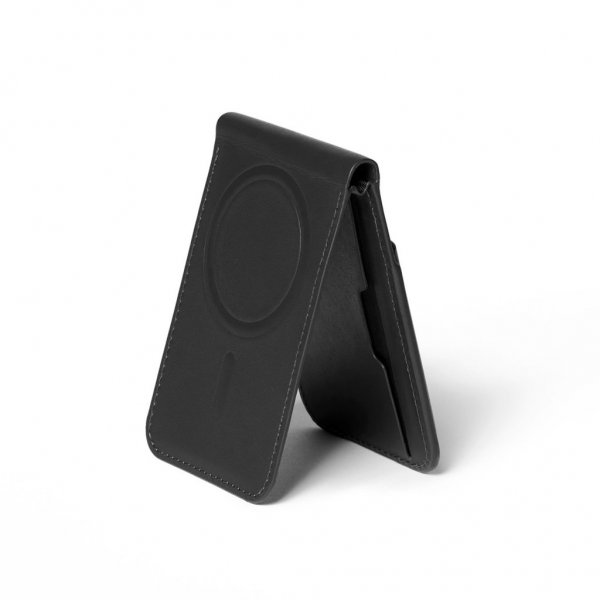 Mujjo Kortholder MagSafe Wallet Stand Svart
