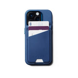 Mujjo Kortholder MagSafe Wallet Stand Monaco Blue