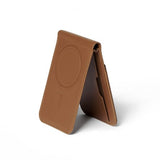 Mujjo Kortholder MagSafe Wallet Stand Tan