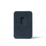 Mujjo Kortholder Full Leather Magnetic Wallet Steel Blue