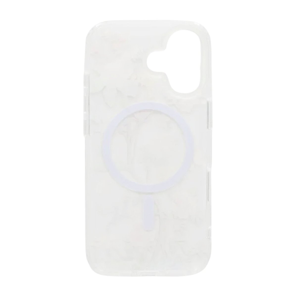 iPhone 17 Deksel Floral Matte MagSafe Beige