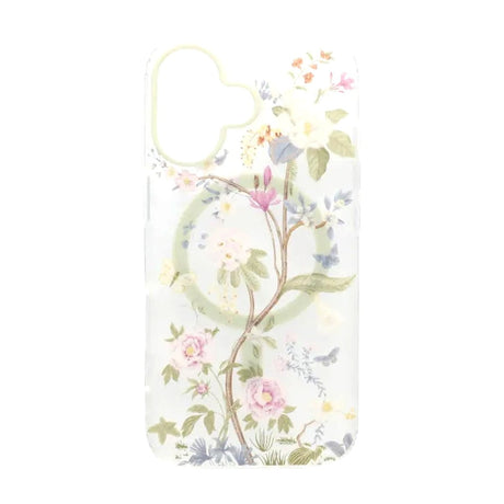 iPhone 17 Deksel Floral Matte MagSafe Beige