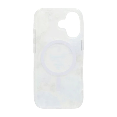 iPhone 17 Deksel Floral Matte MagSafe Blå