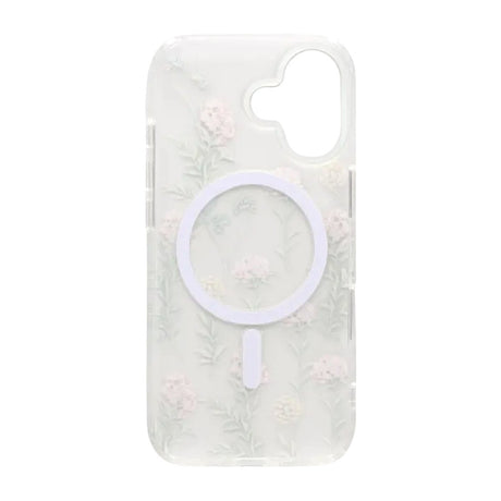 iPhone 17 Deksel Floral Matte MagSafe Grønn