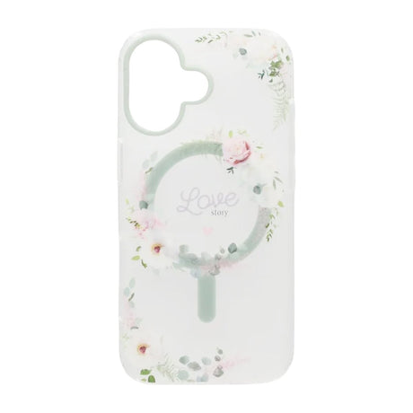 iPhone 17 Deksel Floral Matte MagSafe Love Story