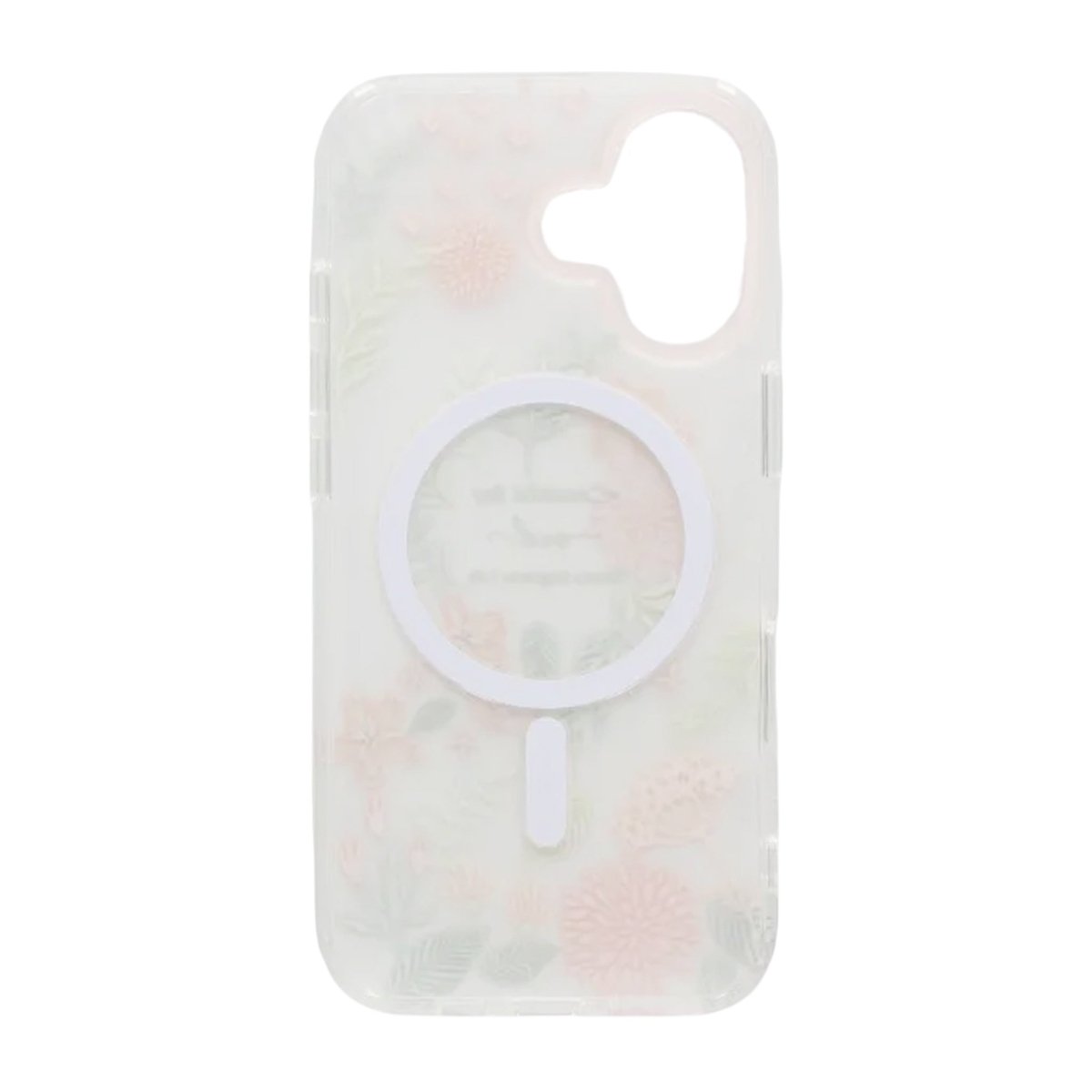 iPhone 17 Deksel Floral Matte MagSafe Oransje