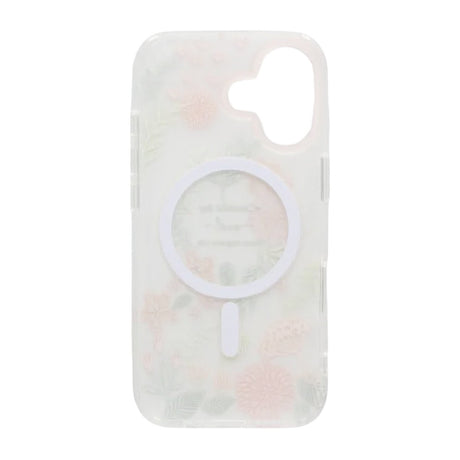 iPhone 17 Deksel Floral Matte MagSafe Oransje