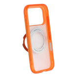 iPhone 17 Pro Max/iPhone 18 Pro Max Deksel Matt ringstativ MagSafe Oransje