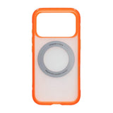 iPhone 17 Pro Max/iPhone 18 Pro Max Deksel Matt ringstativ MagSafe Oransje