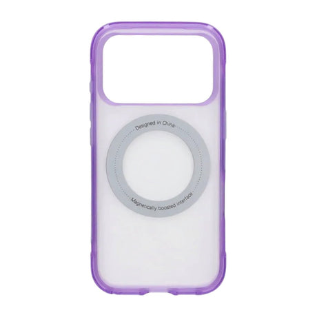 iPhone 17 Pro/iPhone 18 Pro Deksel Matt ringstativ MagSafe Lilla