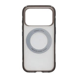 iPhone 17 Pro/iPhone 18 Pro Deksel Matt ringstativ MagSafe Svart