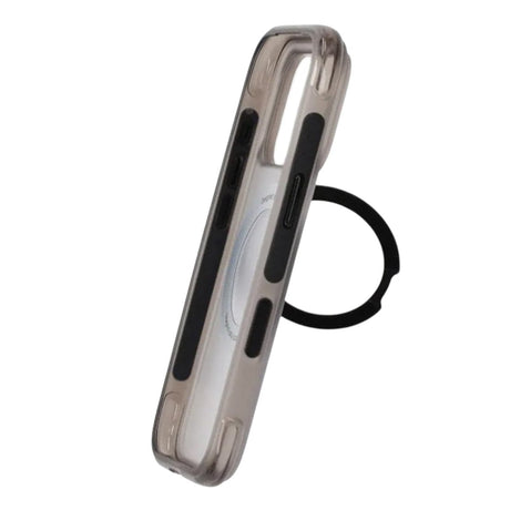 iPhone 17 Pro/iPhone 18 Pro Deksel Matt ringstativ MagSafe Svart