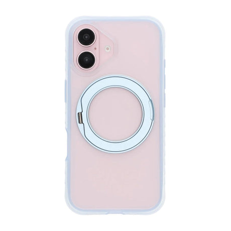 iPhone 16 Deksel MagSafe-ringstativ Blå