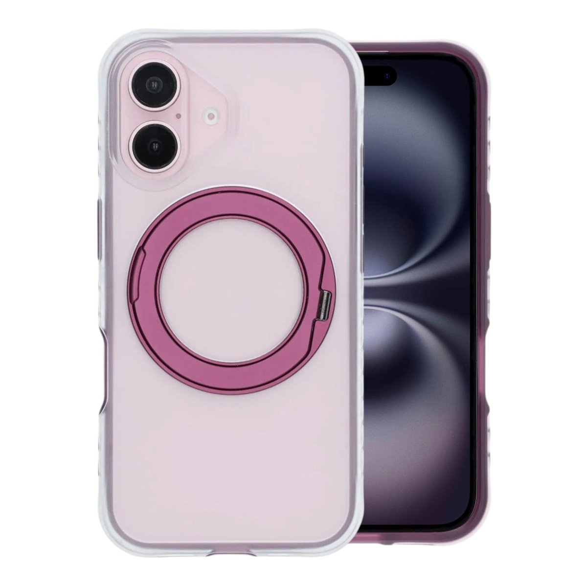 iPhone 16 Deksel MagSafe-ringstativ Lilla