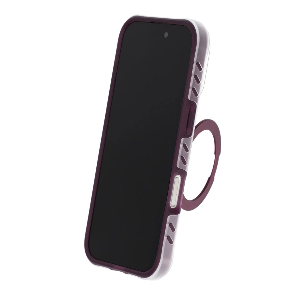 iPhone 16 Pro Max Deksel MagSafe-ringstativ Lilla