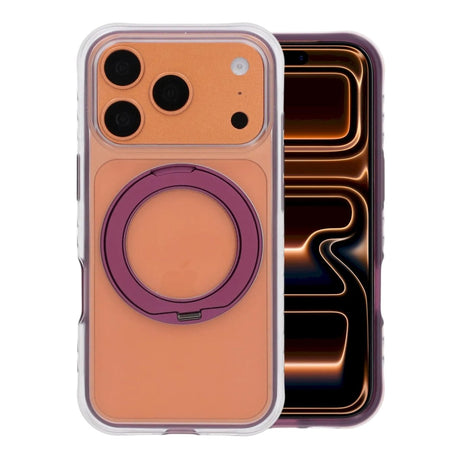 iPhone 17 Pro/iPhone 18 Pro Deksel ringstativ MagSafe Lilla