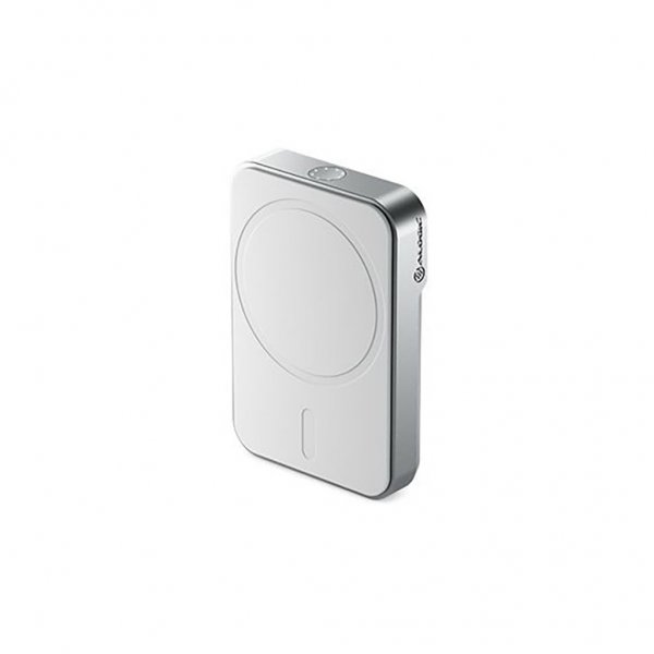 ALOGIC Matrix Universal Magnetisk Powerbank 5000mAh MagSafe Hvit