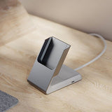 ALOGIC Matrix 2-i-1 Universal Magnetisk Lade Dock MagSafe Hvit