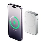 ALOGIC Matrix Universal Magnetisk Powerbank 5000mAh MagSafe Hvit