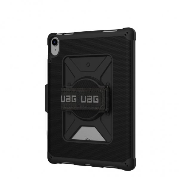 Urban Armor Gear (UAG) iPad 10.9 (gen 10)/iPad 11 (A16) Deksel Metropolis Hand Strap Svart