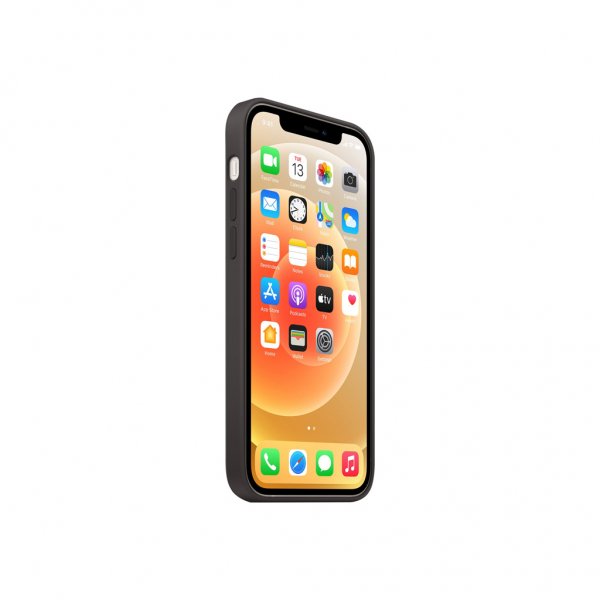 Apple Original iPhone 12/iPhone 12 Pro Deksel Silikon Deksel MagSafe Svart