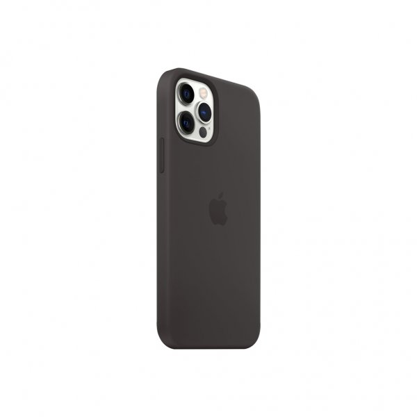 Apple Original iPhone 12/iPhone 12 Pro Deksel Silikon Deksel MagSafe Svart