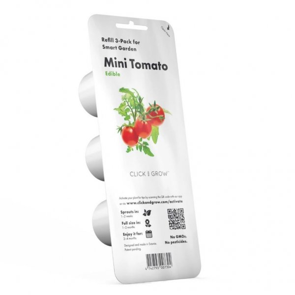 Click and Grow Smart Garden Refill 3-pakke - Miniatyrtomater