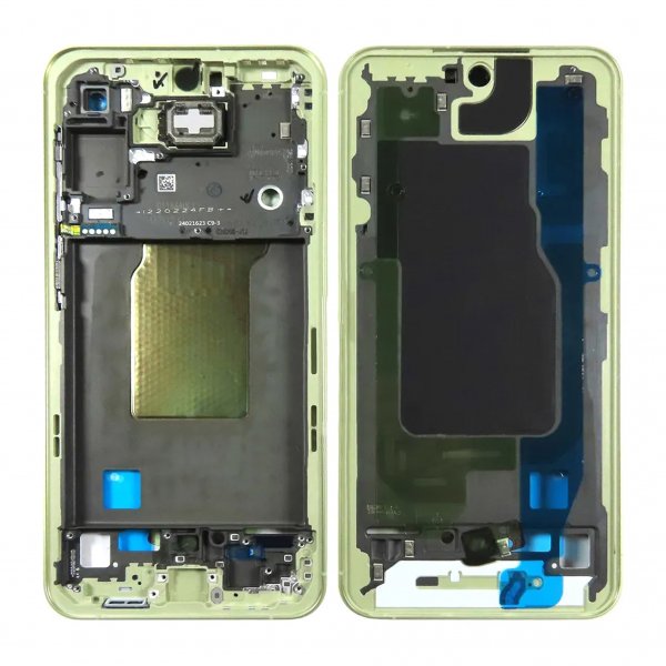 Midtramme Original for Samsung Galaxy A55 5G - Gul