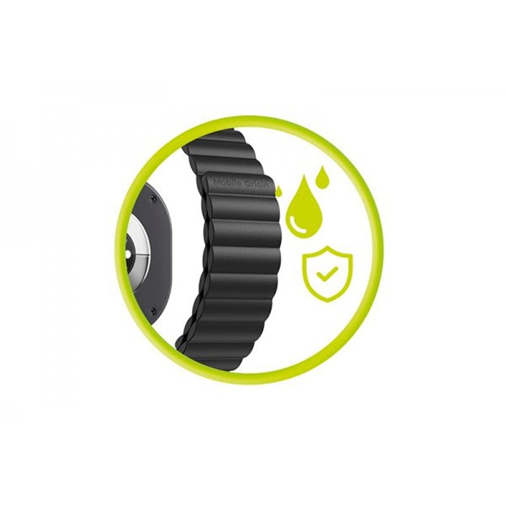 Mobile Origin Samsung Galaxy Watch 8/9 40/44mm/Classic 46mm Armbånd Easy Strap Magnetisk Svart