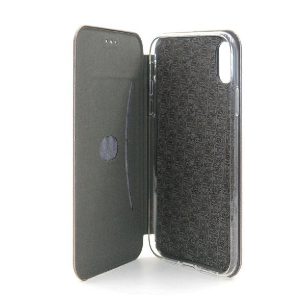 iPhone Xs Max Etui med Stativ Sølv