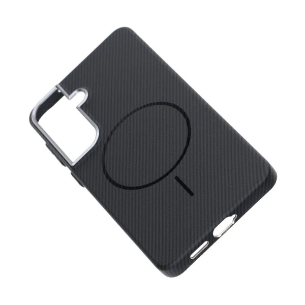 Samsung Galaxy S26 Plus Deksel Karbonfibermønster MagSafe Svart