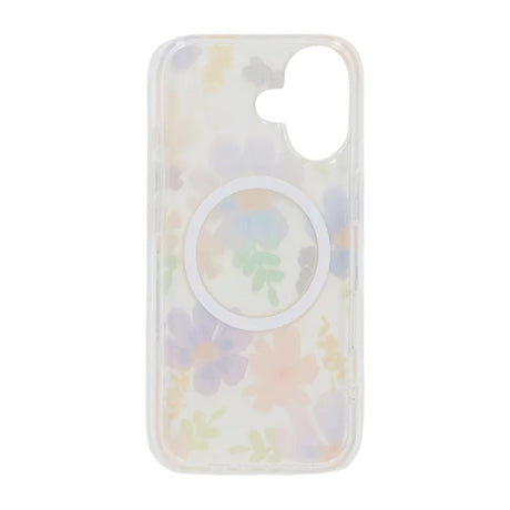 iPhone 17 Deksel Floral MagSafe Lilla Gul