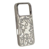 iPhone 17 Pro Deksel Graffiti MagSafe Grå