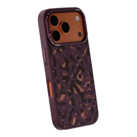 iPhone 17 Pro Max Deksel Graffiti MagSafe Lilla