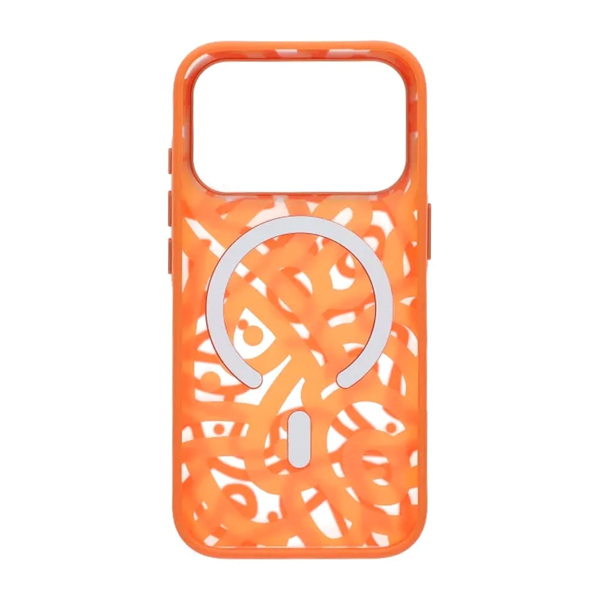 iPhone 17 Pro Max Deksel Graffiti MagSafe Oransje