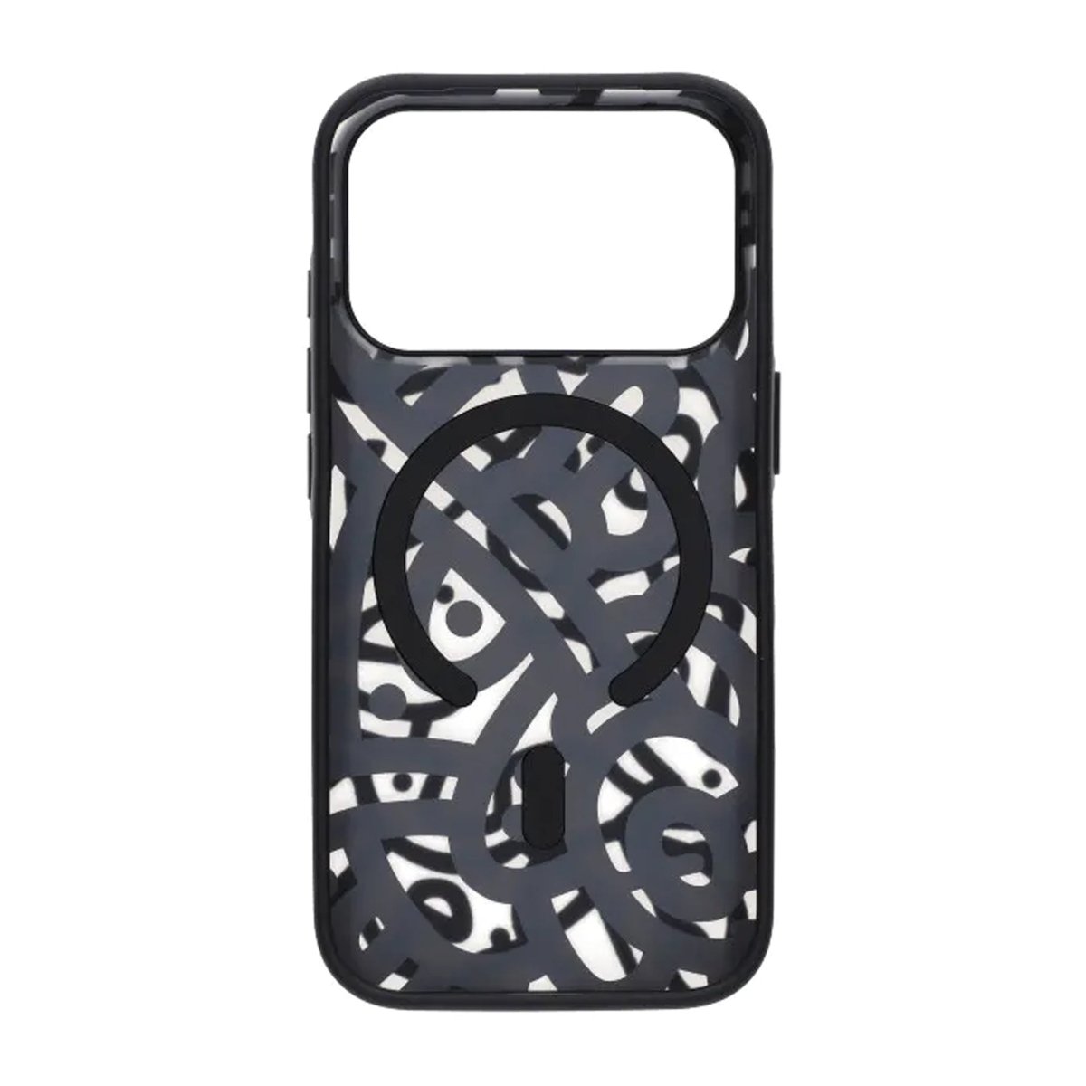 iPhone 17 Pro Max Deksel Graffiti MagSafe Svart
