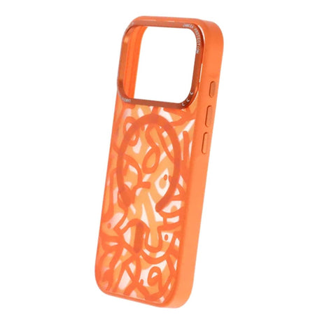 iPhone 17 Pro Deksel Graffiti MagSafe Oransje