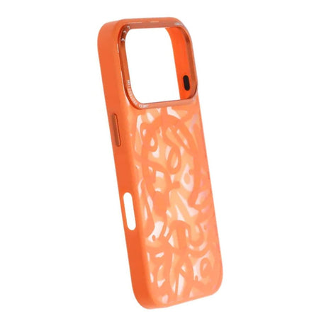 iPhone 17 Pro Deksel Graffiti MagSafe Oransje