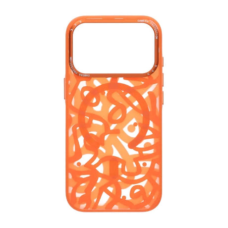 iPhone 17 Pro Deksel Graffiti MagSafe Oransje