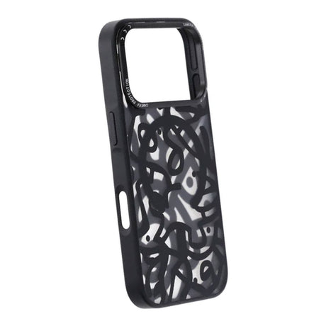 iPhone 17 Pro Deksel Graffiti MagSafe Svart