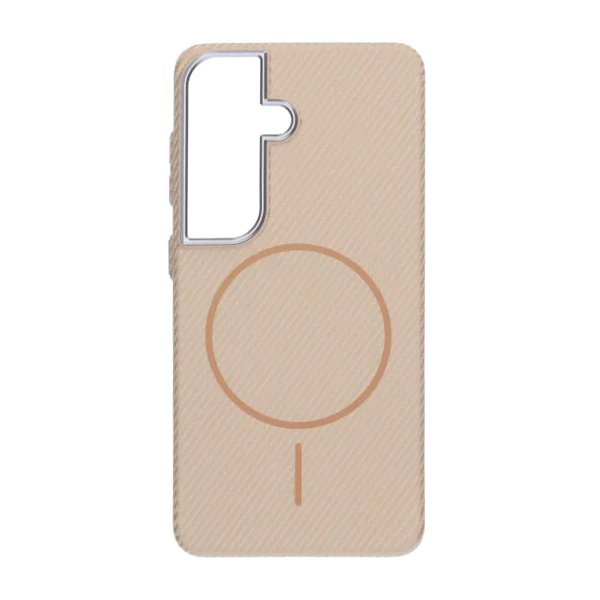 Samsung Galaxy S26 Plus Deksel Karbonfibermønster MagSafe Gull